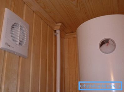 Výfukový otvor s ventilátorem