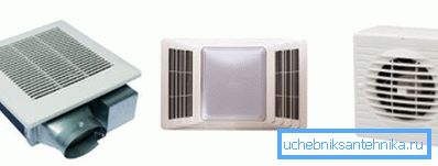 Výfukové ventilátory do koupelny